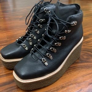 jeffrey campbell viajar wedge hiker booties